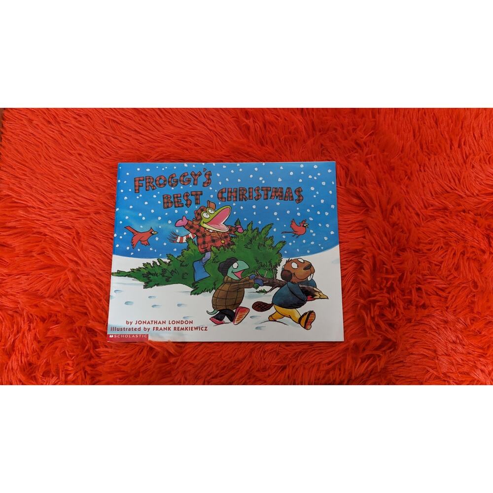2002 Scholastic Froggy's Best Christmas Paperback London Pre K-1 Ages 2-5